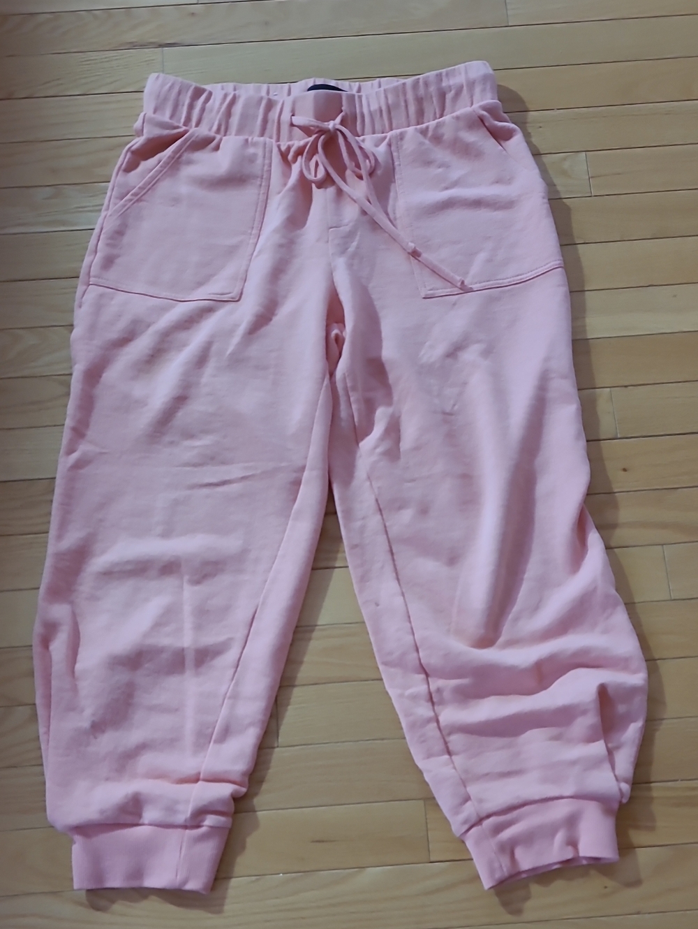 Who What Wear Light Orange Women's Drawstring Joggers